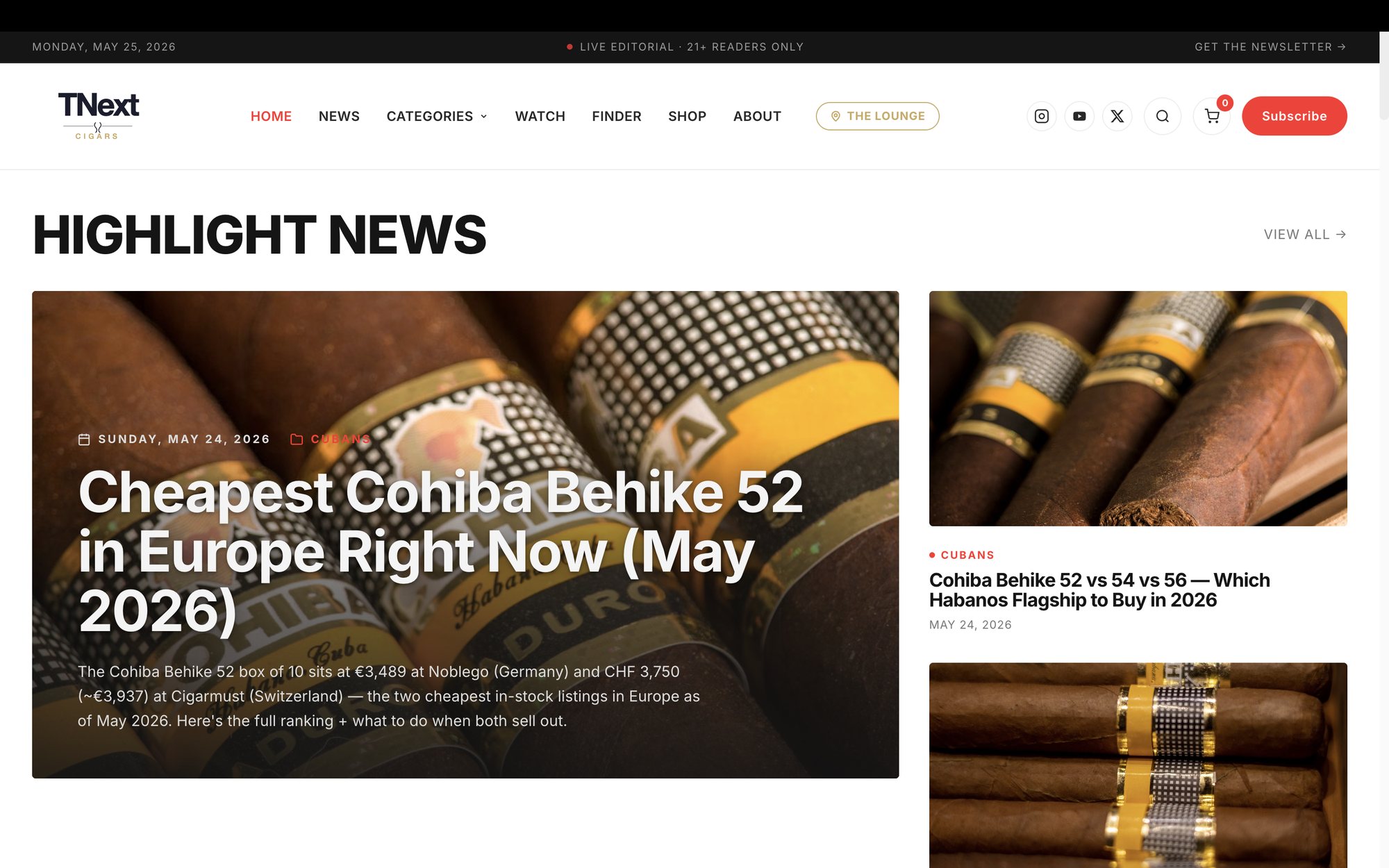 The Next Cigar