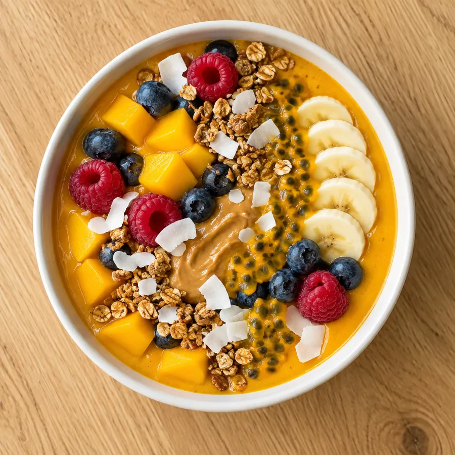 Mango orange bowl